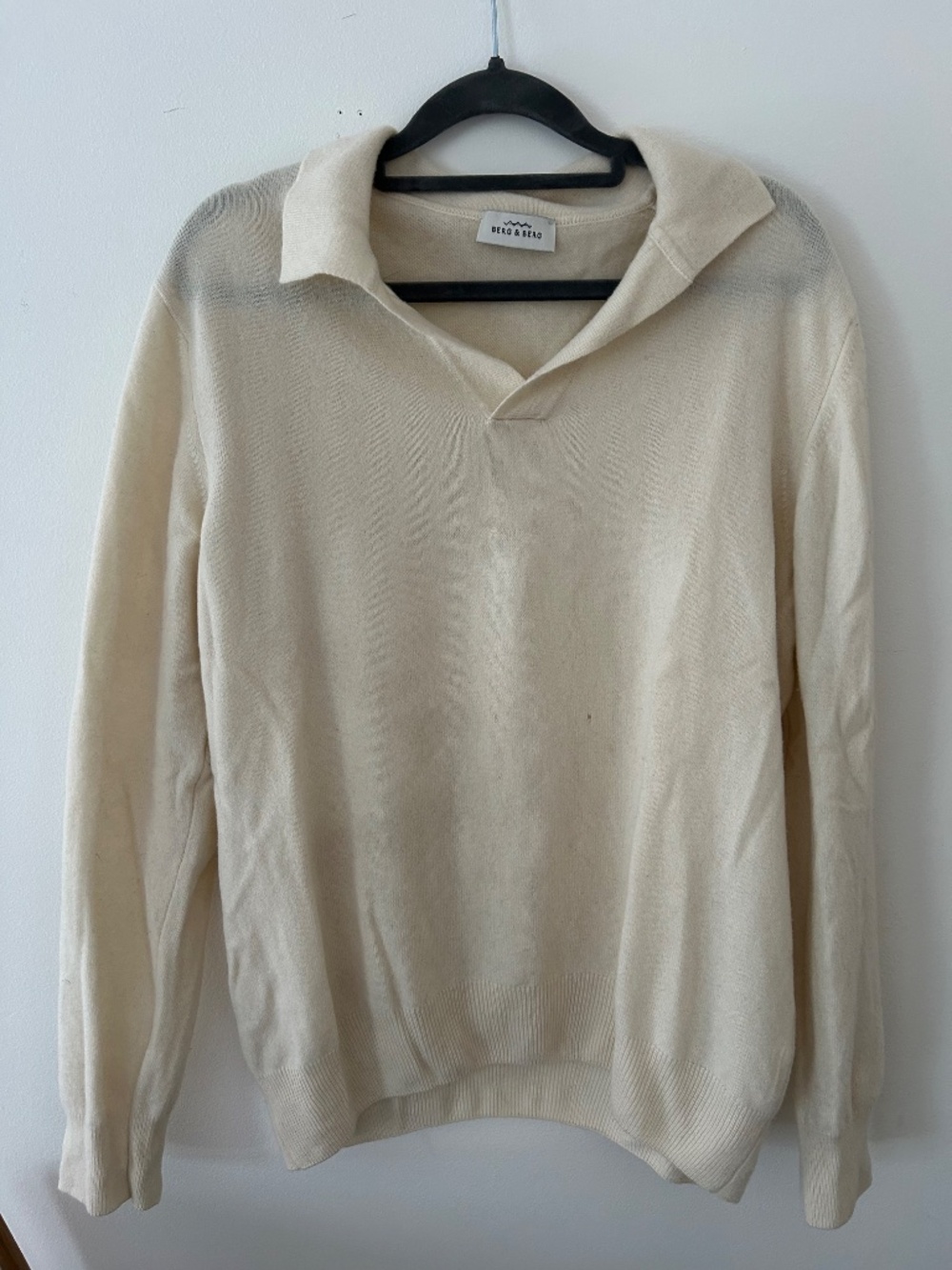 Berg and berg cream polo sweater - Picture 2 of 6
